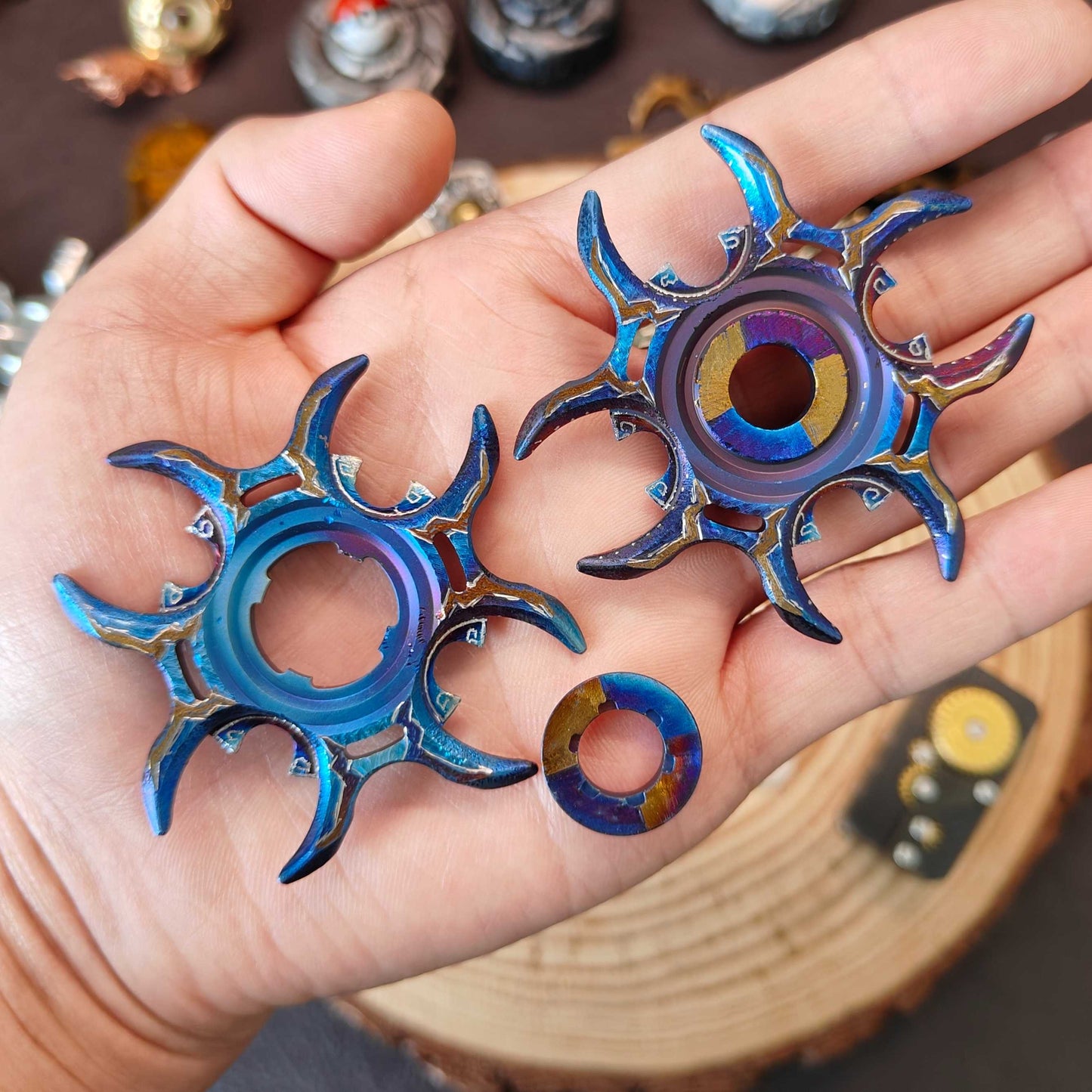 Oracle Spinner (Stainless steel ）