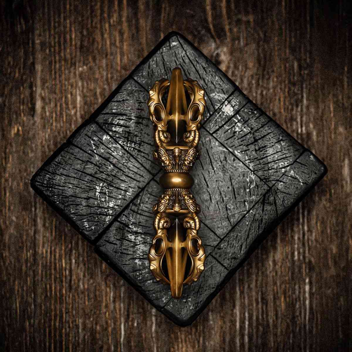 The Wrathful Padmasambhava Five-Pronged Vajra of the Pala Dynasty